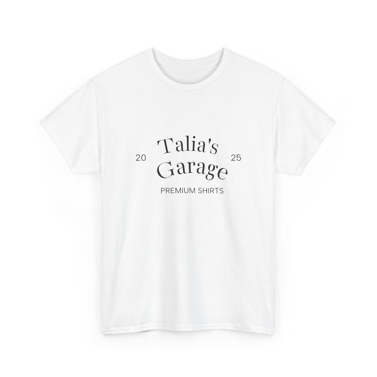 Talia's Garage EST OG. Unisex Heavy Cotton Tee - Casual