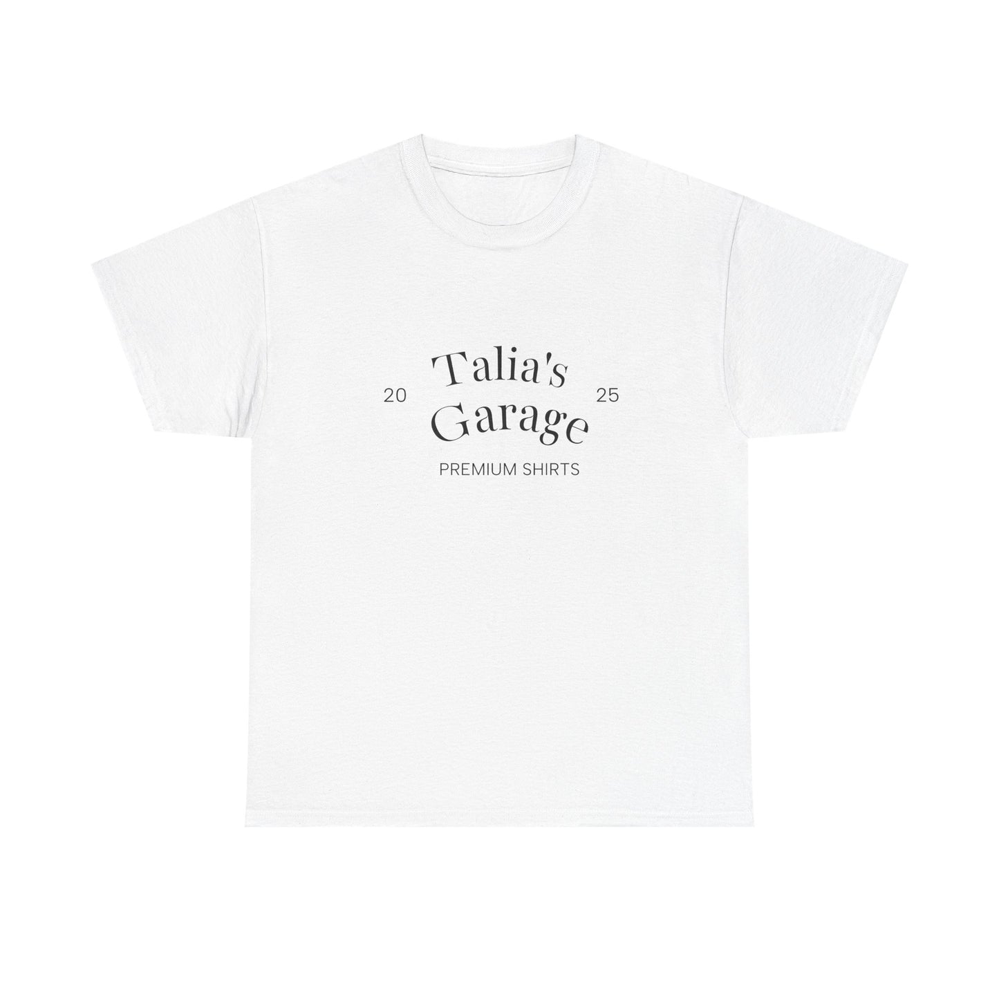 Talia's Garage EST OG. Unisex Heavy Cotton Tee - Casual