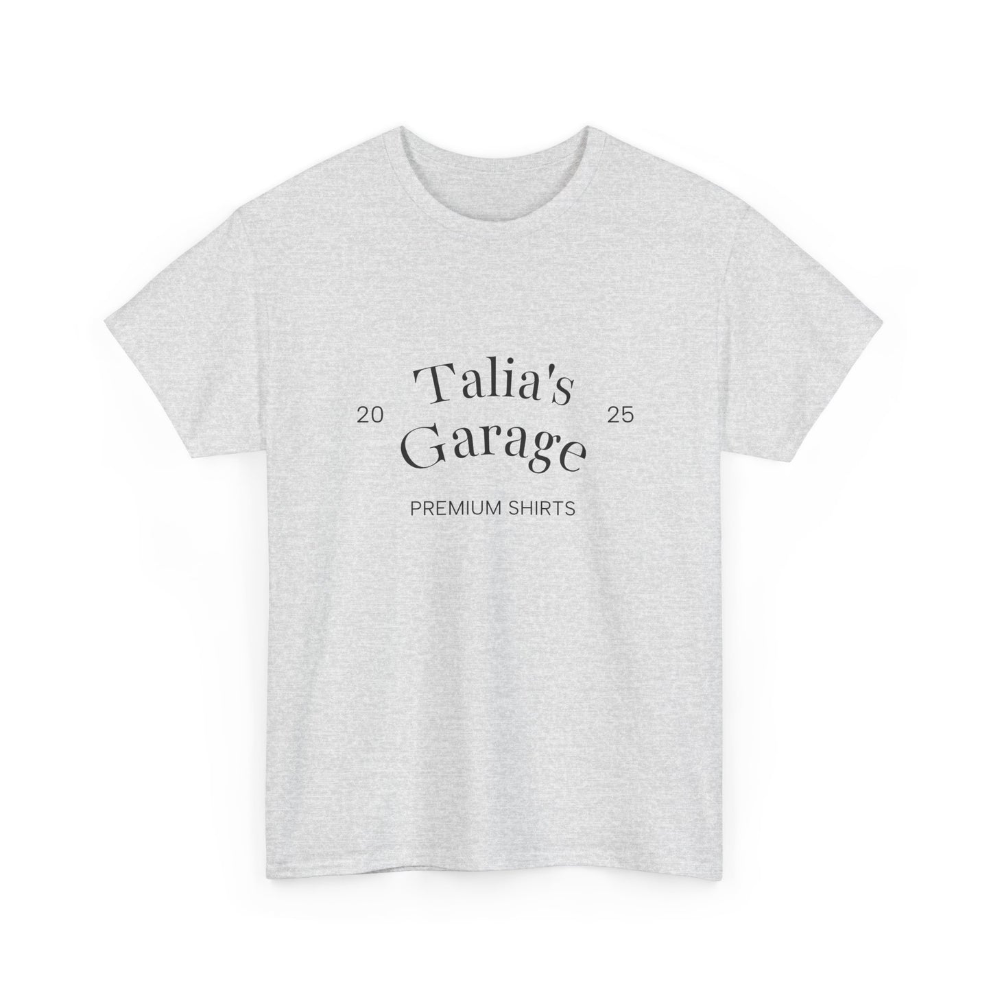 Talia's Garage EST OG. Unisex Heavy Cotton Tee - Casual