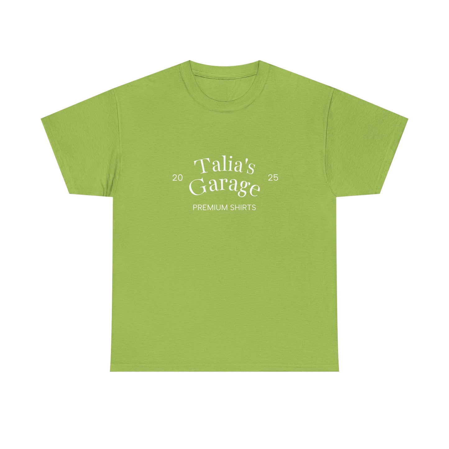 Talia's Garage EST OG. Unisex Heavy Cotton Tee - Casual