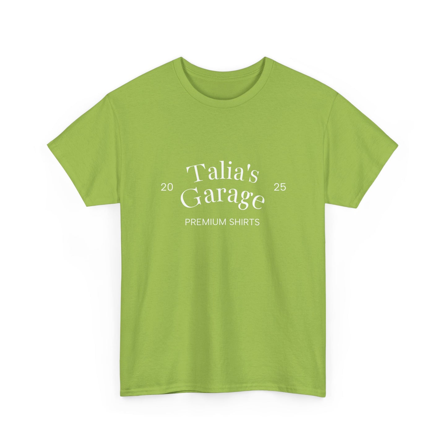 Talia's Garage EST OG. Unisex Heavy Cotton Tee - Casual