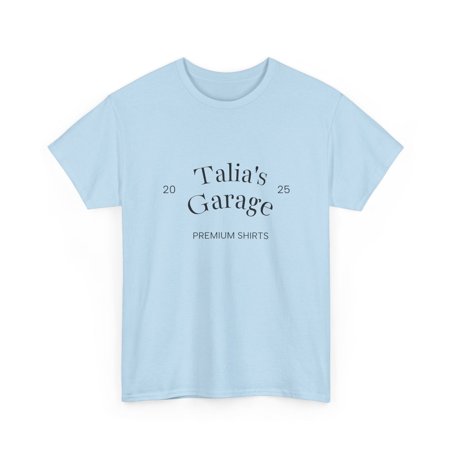 Talia's Garage EST OG. Unisex Heavy Cotton Tee - Casual