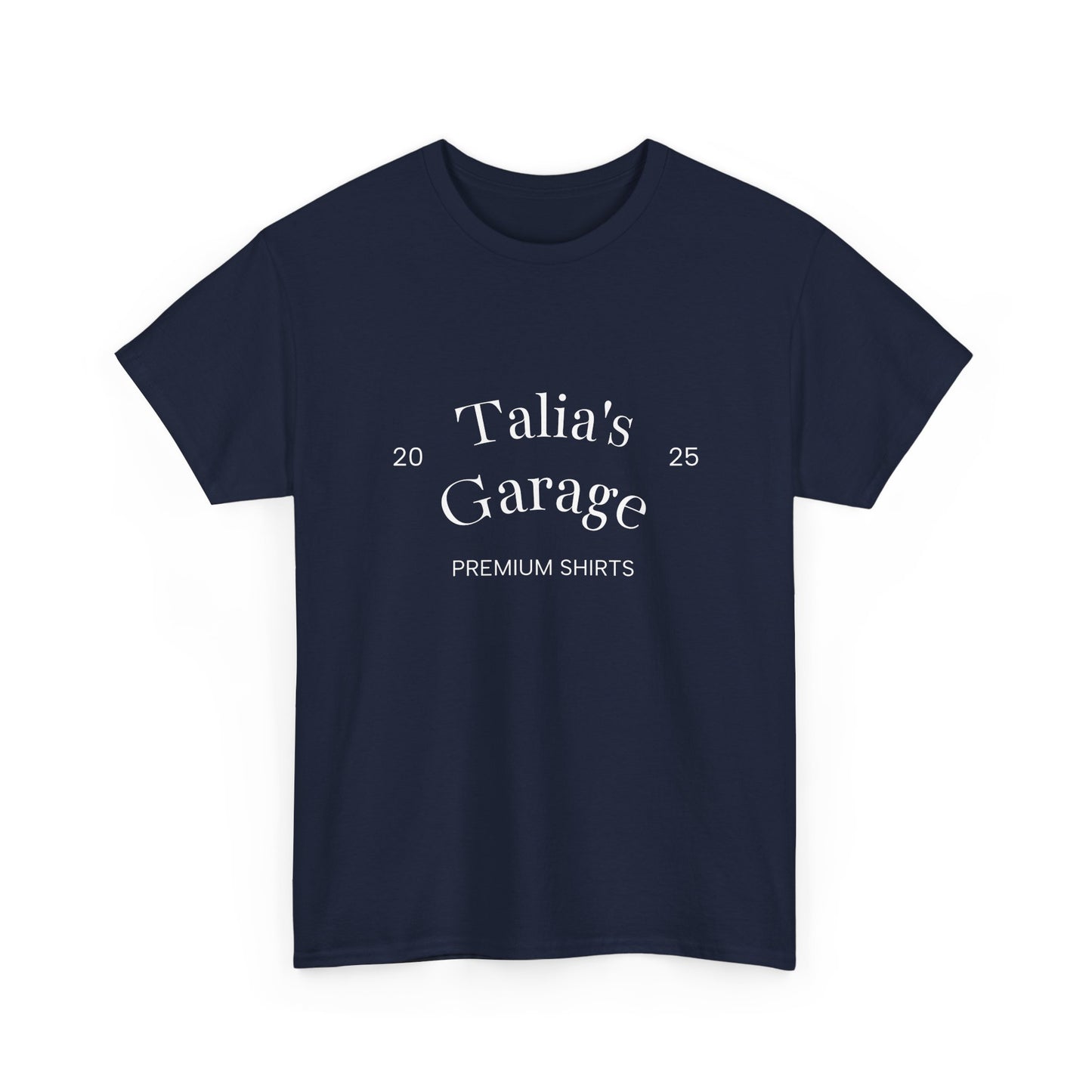 Talia's Garage EST OG. Unisex Heavy Cotton Tee - Casual