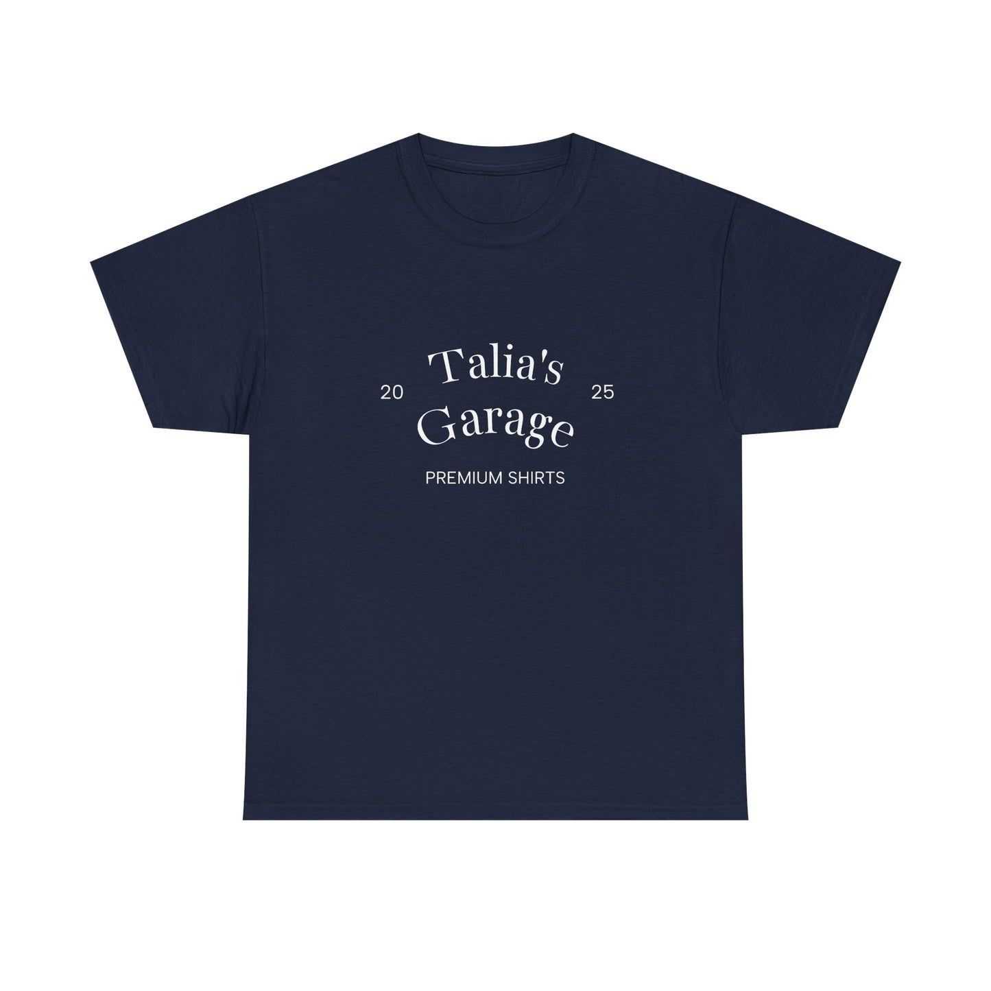 Talia's Garage EST OG. Unisex Heavy Cotton Tee - Casual